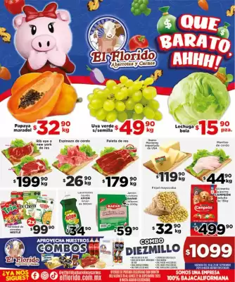 Folleto El Florido (válido hasta 25-09)