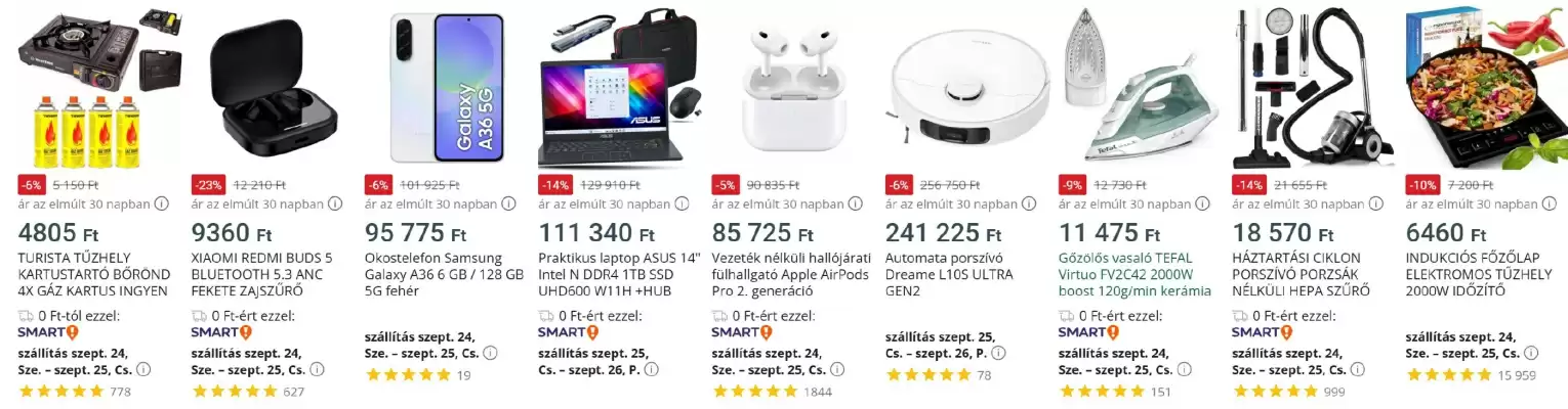 Mall akciós újság (érvényes eddig: 30-09)