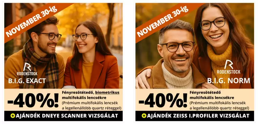 Papp Optika akciós újság (érvényes eddig: 23-10)