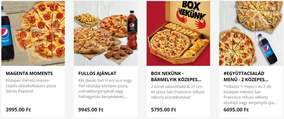 Pizza Hut akciós újság (érvényes eddig: 2-10)