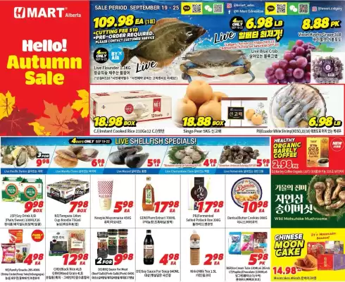 H-Mart flyer (valid until 25-09)
