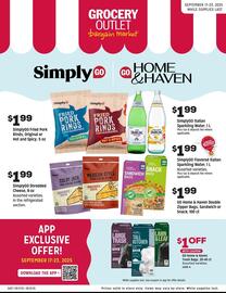 Grocery Outlet weekly ad week 38 Page 1