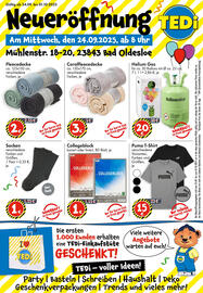 TEDi Prospekt woche 38 Seite 1