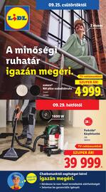 Lidl akciós újság hét 39 Oldal 1