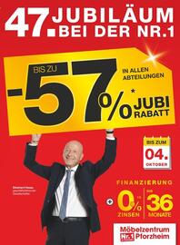 Möbelzentrum Pforzheim Prospekt Seite 1