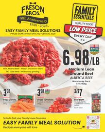 Freson Bros flyer Page 1