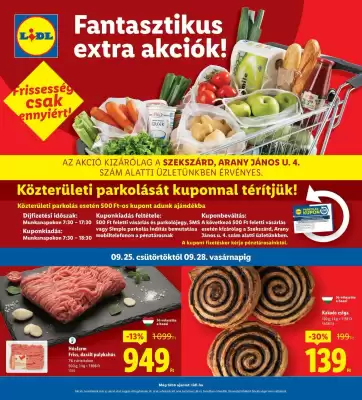 Lidl akciós újság