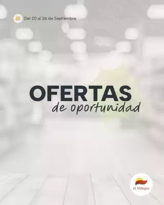 Catálogo El Milagro Mayorista (válido hasta 26-09)