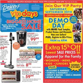 Boscov's weekly ad Page 1