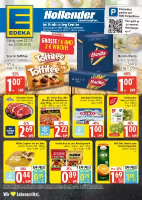 Edeka Prospekt (gültig bis 27-09)