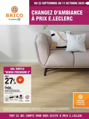 Catalogue E.Leclerc Brico (valable jusqu'au 11-10)