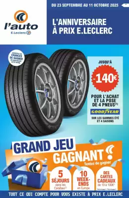 Catalogue E.Leclerc L'Auto (valable jusqu'au 11-10)