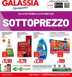 Volantino Galassia Pagina 1