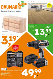 Globus Baumarkt Prospekt Seite 1