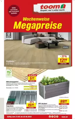 Toom Baumarkt Prospekt (gültig bis 3-10)