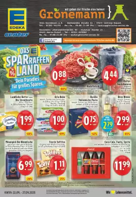 Edeka Prospekt (gültig bis 27-09)