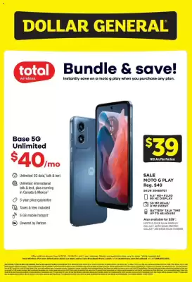 Dollar General weekly ad (valid until 19-10)