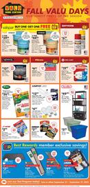 Valu Home Centers weekly ad week 39 Page 1