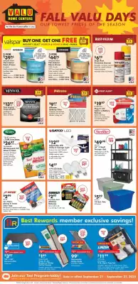 Valu Home Centers weekly ad (valid until 27-09)