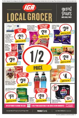 IGA catalogue