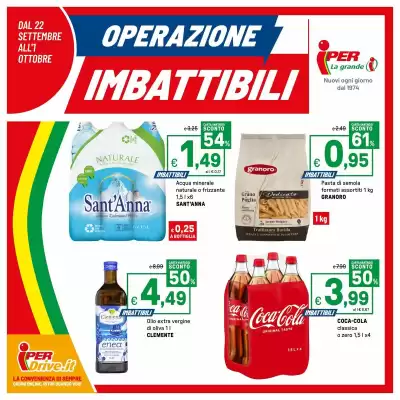 Volantino Iper La Grande (valido fino al 1-10)