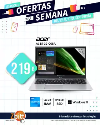 Catálogo Zbitt (válido hasta 27-09)