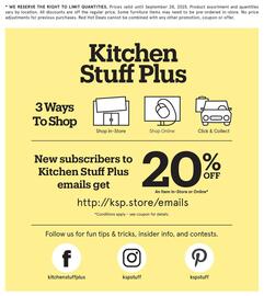 Kitchen Stuff Plus flyer week 39 Page 7