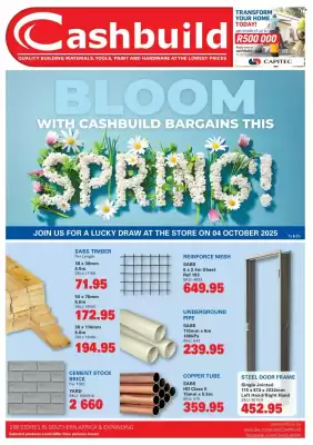 Cashbuild catalogue (valid until 19-10)