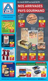 Catalogue ALDI semaine 40 page 1