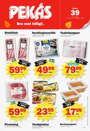 Pekås reklamblad vecka 39 Sida 1