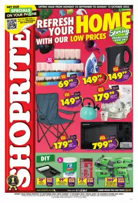 Shoprite catalogue (valid until 12-10)