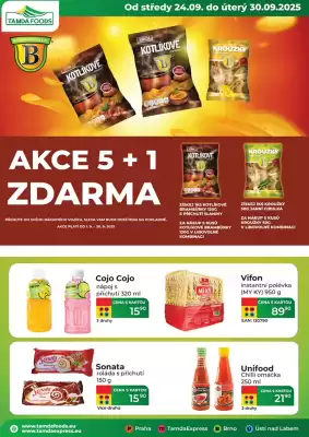 Tamda Foods leták (platné do 30-09)