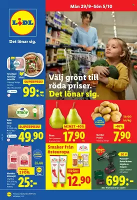 Lidl reklamblad (giltig till och med 5-10)