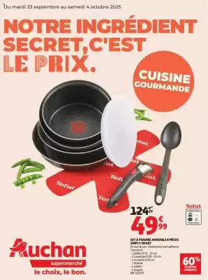 Catalogue Auchan Supermarché (valable jusqu'au 4-10)