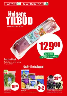 Eurospar kundeavis (gyldig til 11-10)