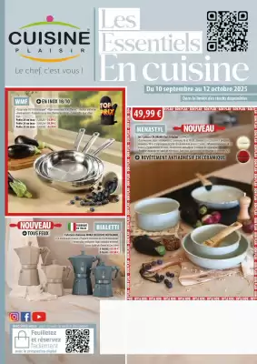 Catalogue Cuisine Plaisir (valable jusqu'au 12-10)
