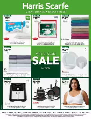 Harris Scarfe catalogue (valid until 11-10)