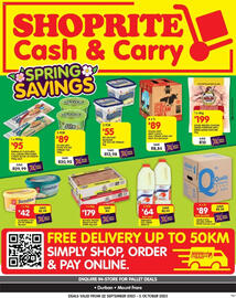 Shoprite catalogue Page 1