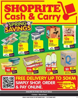 Shoprite catalogue (valid until 5-10)