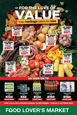Food Lover's Market catalogue (valid until 5-10)