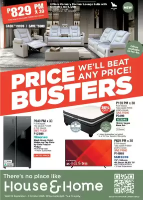 House & Home catalogue (valid until 5-10)