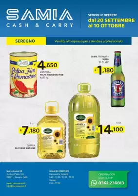 Volantino Samia Cash and Carry (valido fino al 10-10)
