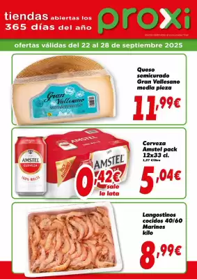 Folleto Proxi (válido hasta el 28-09)