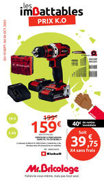 Catalogue Mr Bricolage page 1