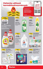 Auchan akciós újság hét 39 Oldal 34