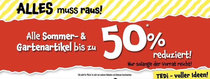 TEDi Prospekt Seite 1
