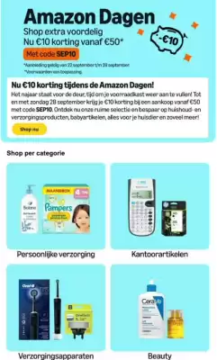 Amazon Dagen folder (geldig t/m 28-09)