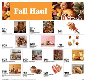 Michaels flyer Page 1