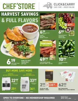 US Foods Chef's Store weekly ad (valid until 5-10)