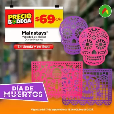Folleto Bodega Aurrerá (válido hasta 13-10)